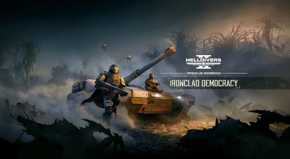 В Helldivers 2 вышел Premium Warbond Ironclad Democracy — танки, гранатомёт и противотанковый дрон